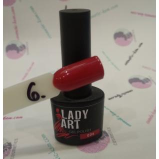 Гель лак для ногтей № 006  7мл. Lady Art