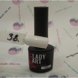 Гель лак для ногтей № 038  7мл. Lady Art