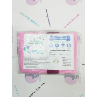 Халат кімоно без рукавів з поясом Doily® L/XL (1 шт/пач) зі спанбонд Колір: рожевий/pink
