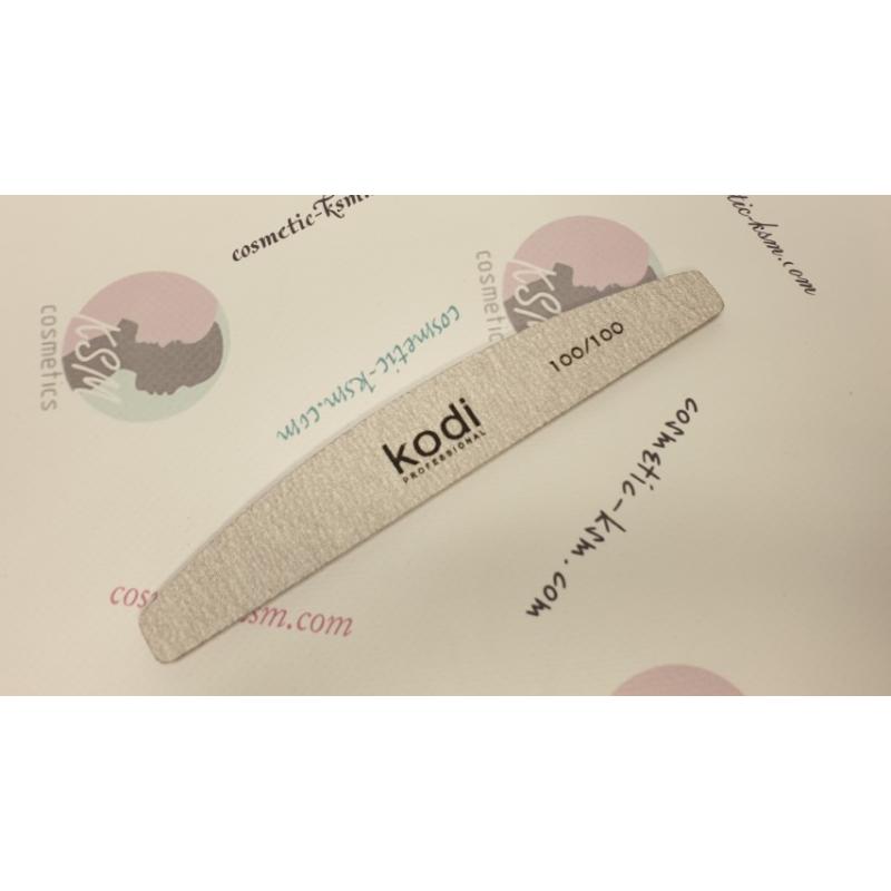 Kodi Пилка абразивнисть 100/100 для нигтив у форми 