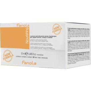 Fanola NUTRY CARE Ампули-лосьйон для сухих ,10 мл х 12 волосся рестуктуризиурющие